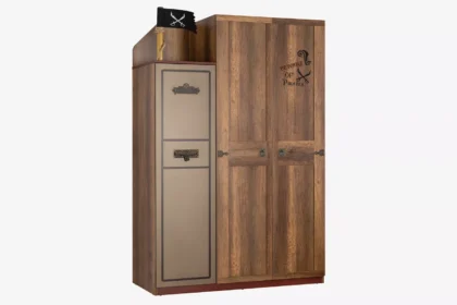 Korsan 3 Kapılı Dolap