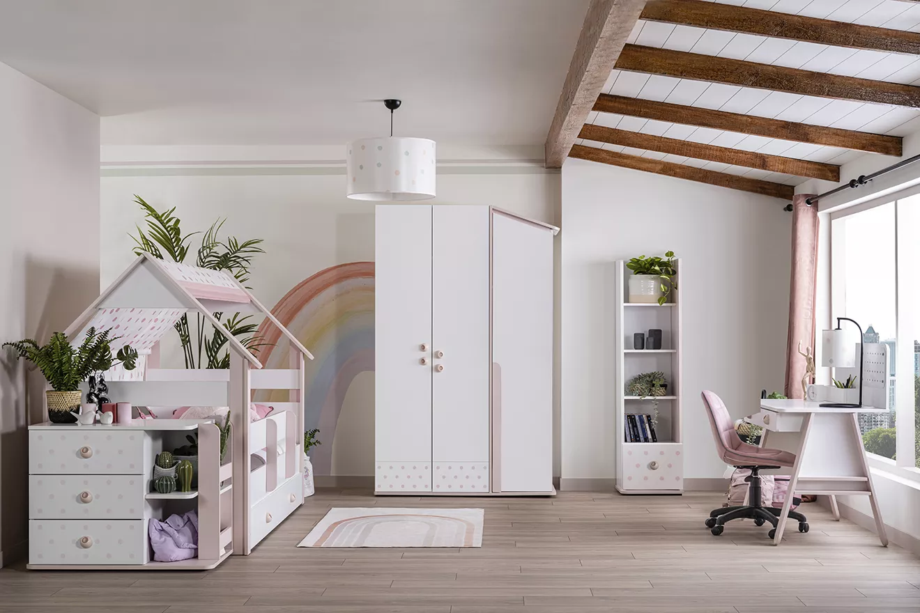 Montessori Pink Çocuk Odası