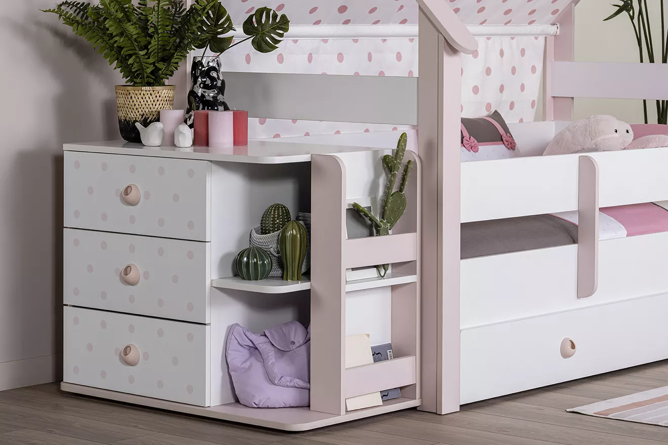 Montessori Pink Şifonyer - Görsel 3