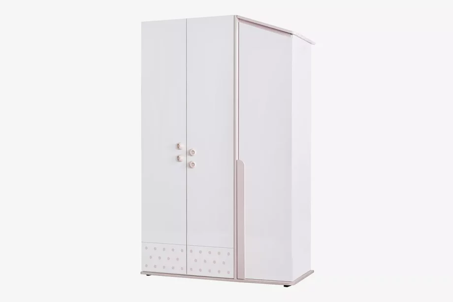 Montessori Pink S 3 Kapılı Dolap