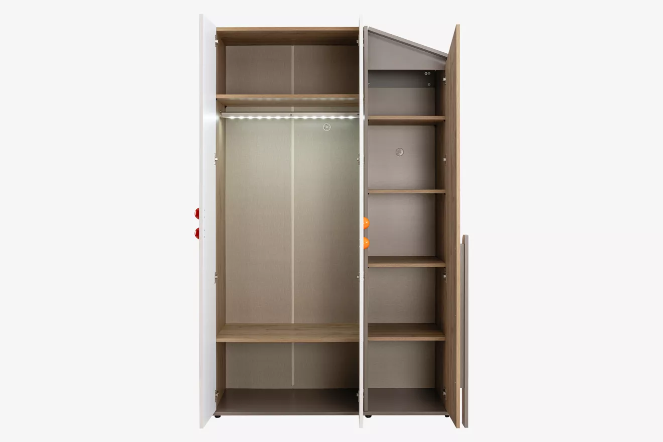 Montessori S Hut 3 Kapılı Dolap - Görsel 3