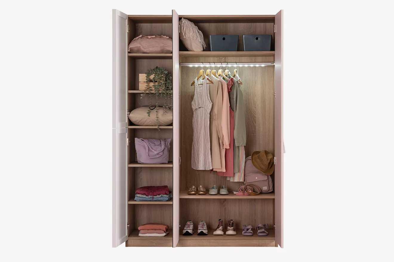 Angel City 3 Kapılı Dolap - Görsel 4