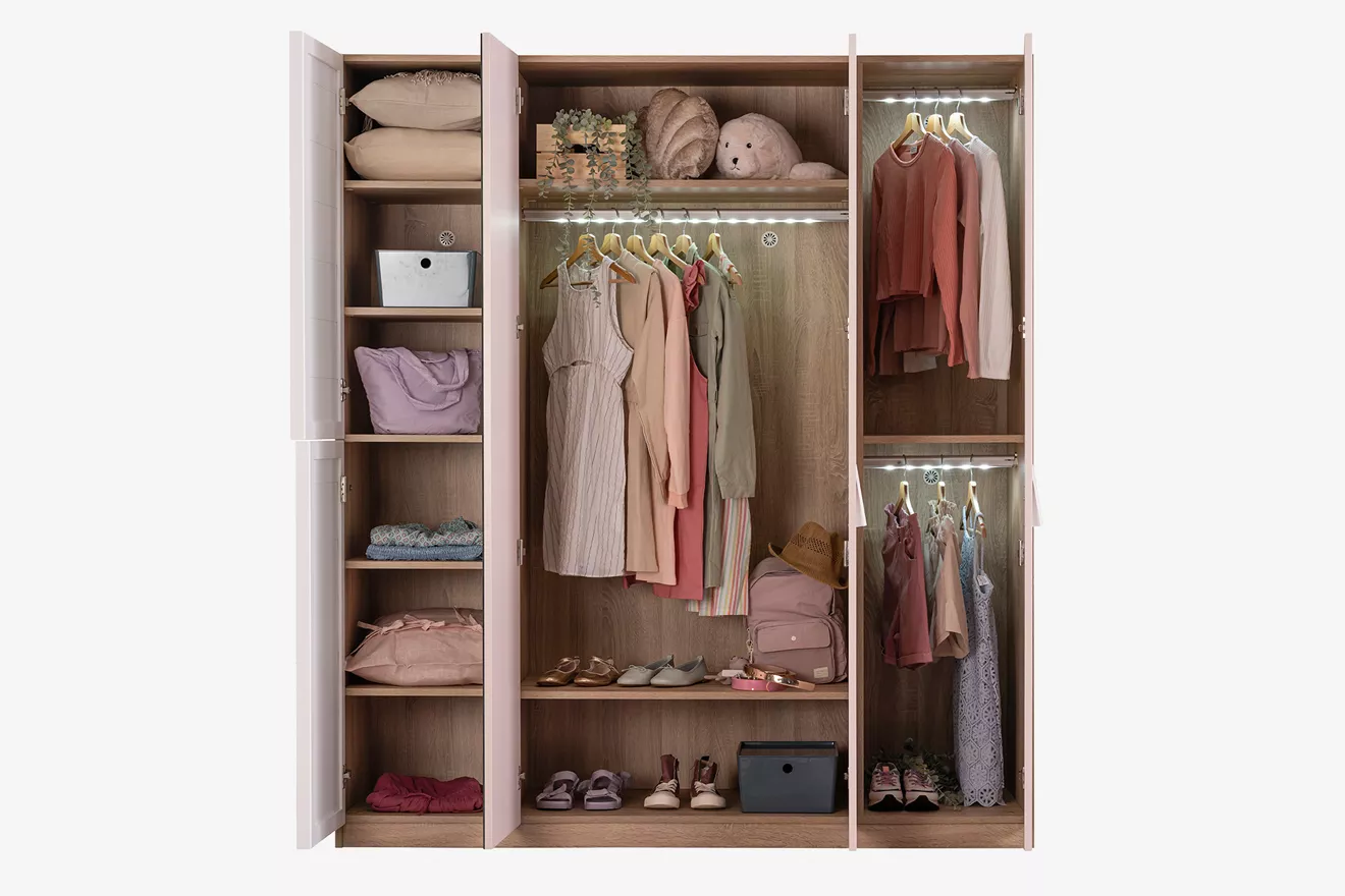 Angel City 4 Kapılı Dolap - Görsel 3