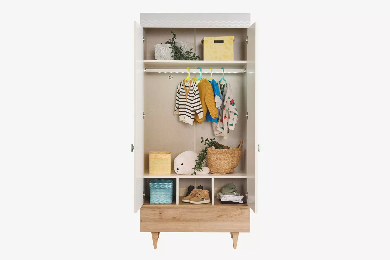 Maudi 2 Kapaklı Dolap - Görsel 3