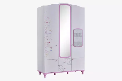 Little Princess 3 Kapaklı Dolap