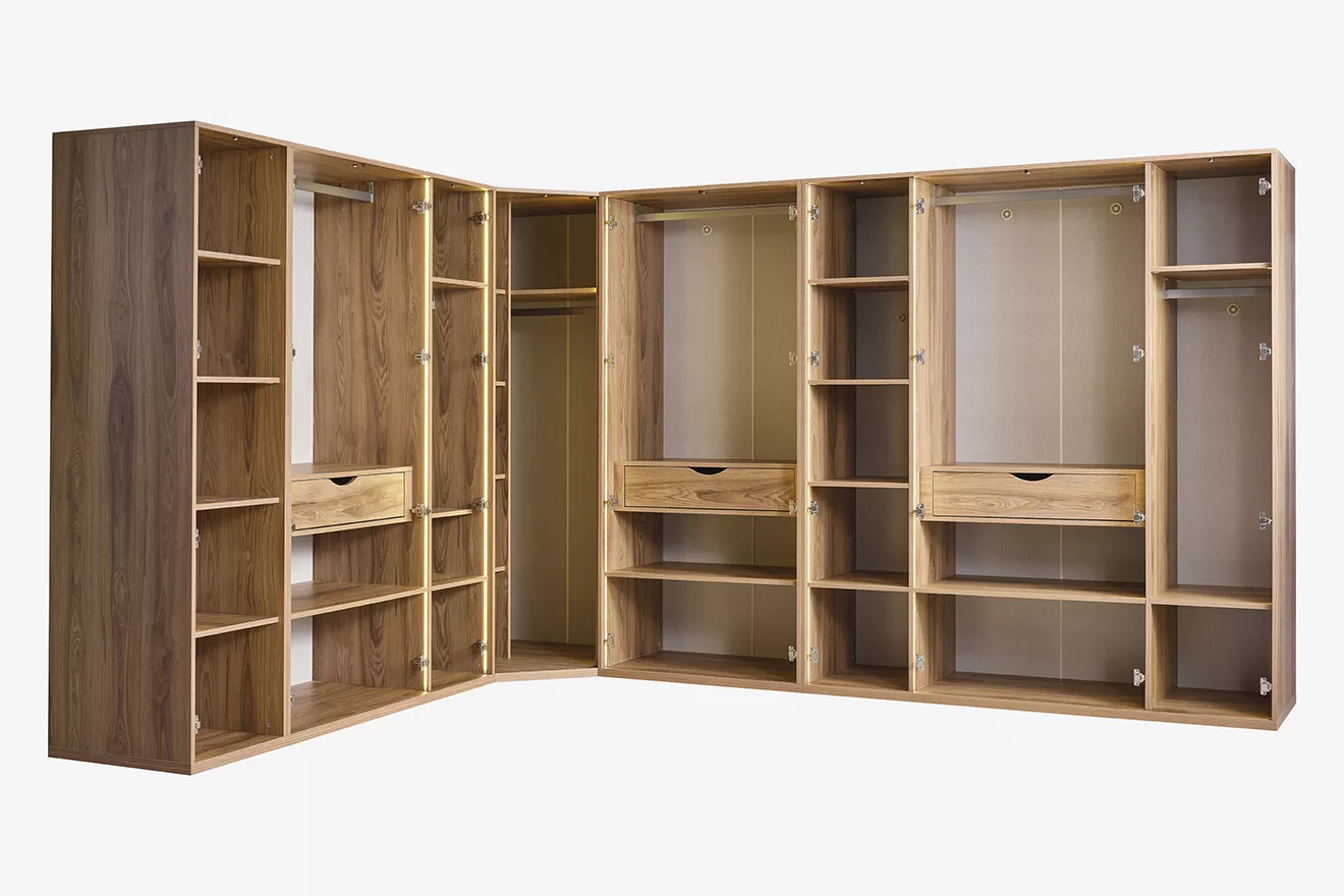 Trio 4 Kapaklı Dolap Kabini - Görsel 4