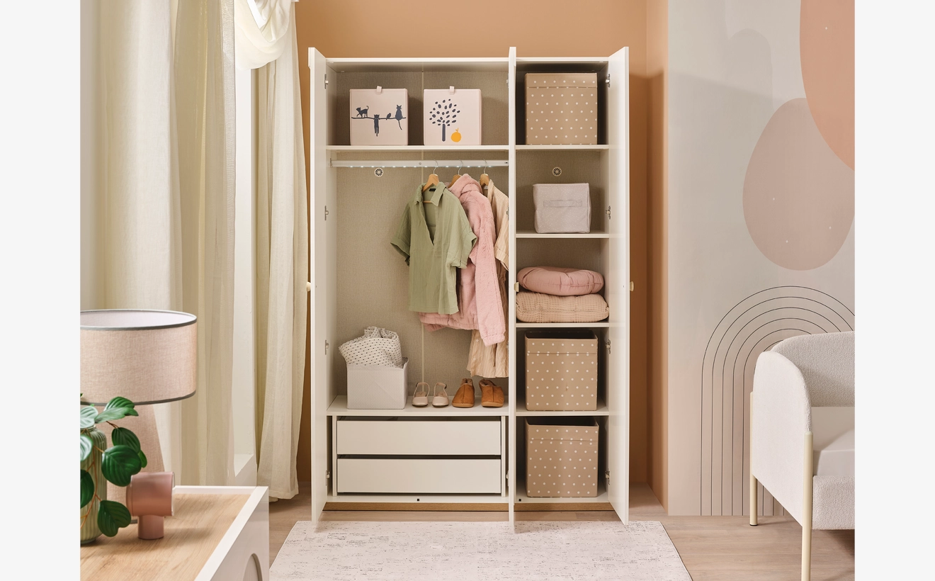 Louis 3 Kapılı Dolap - Görsel 7