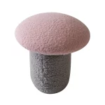 Mantar Puf (Pembe Gri)